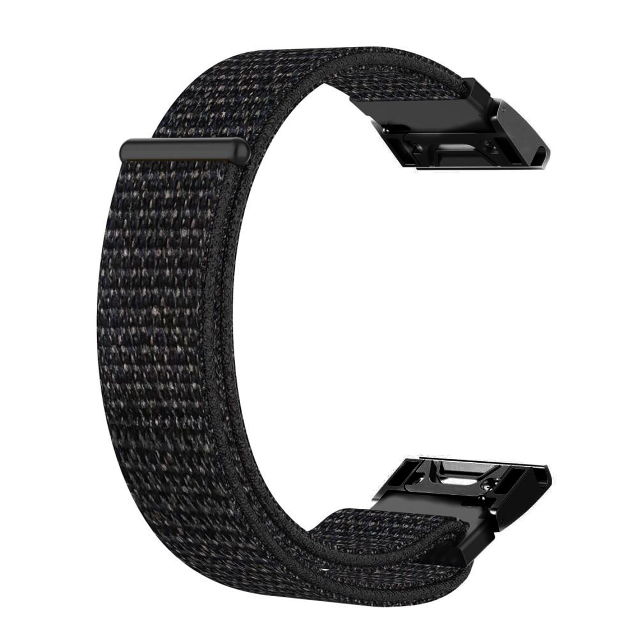 Garmin Fenix 6S Nylon-Armband Schwarz