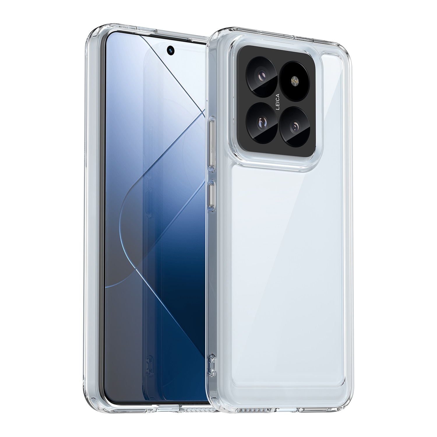 Xiaomi 14 Pro Hybride Handyhülle Crystal Hybrid transparent