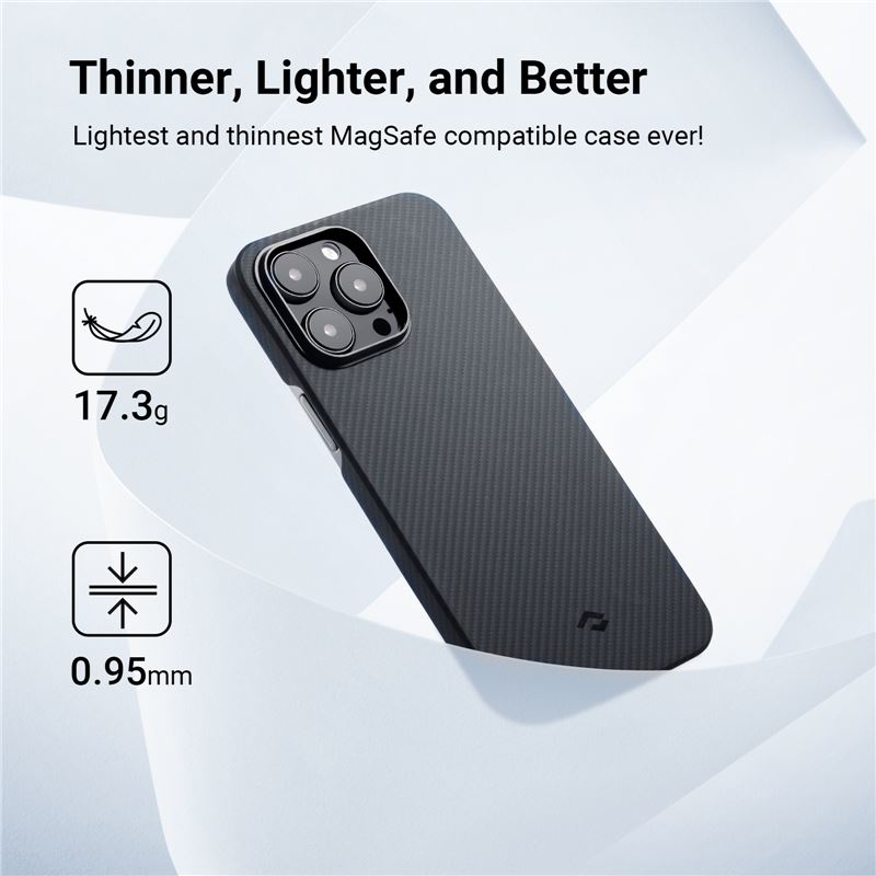 MagEZ Case 3 600D Hülle iPhone 14 Pro Black/Grey