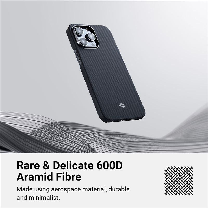 MagEZ Case 3 600D Hülle iPhone 14 Pro Black/Grey