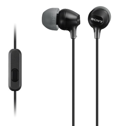 Headset in-ear MDR-EX15AP Schwarz