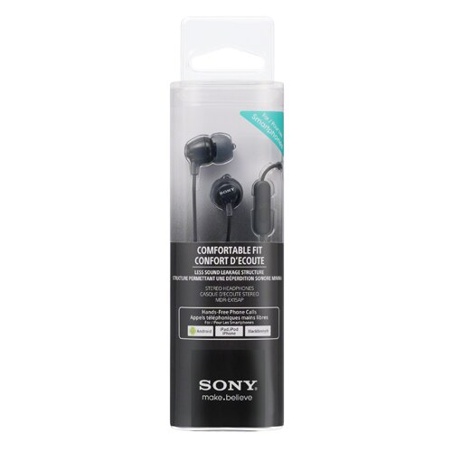 Headset in-ear MDR-EX15AP Schwarz