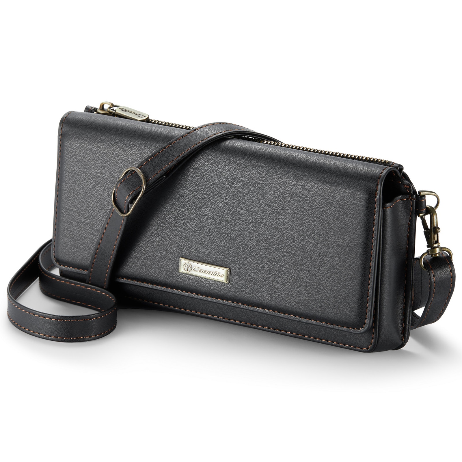 Universal Crossbody Brieftasche schwarz