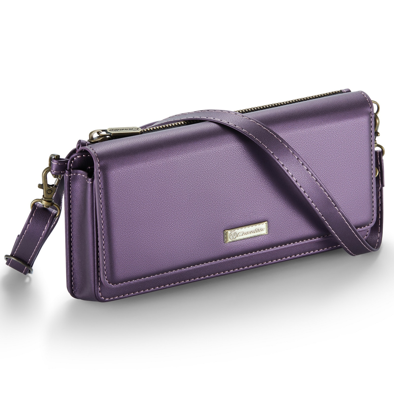 Universal Crossbody Brieftasche lila