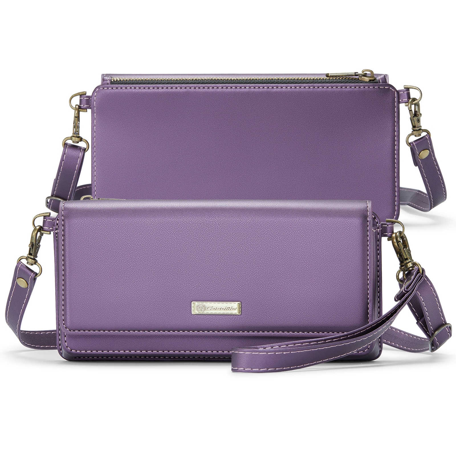 Universal Crossbody Brieftasche lila