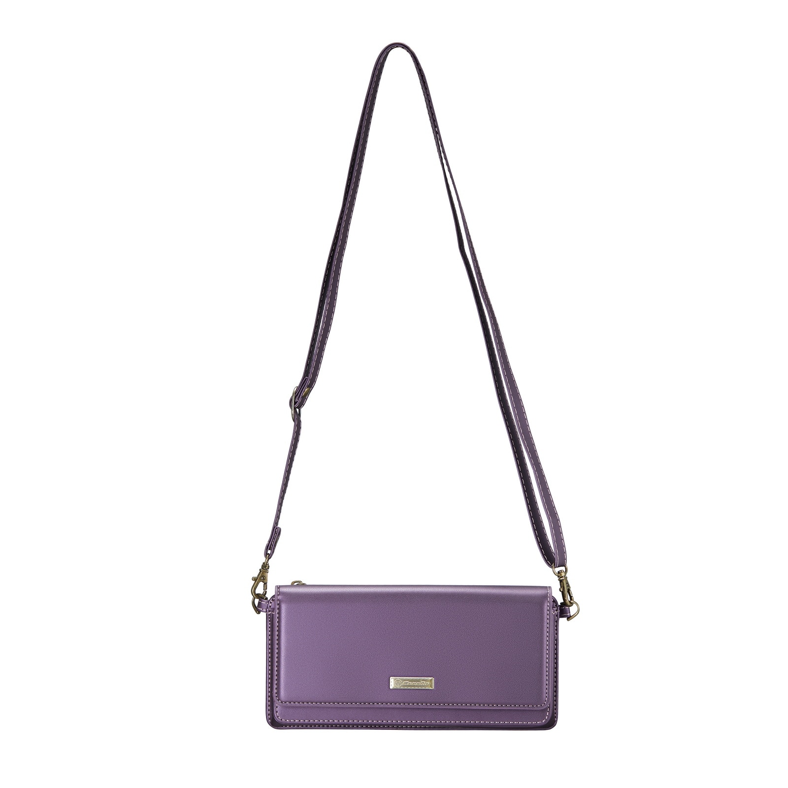 Universal Crossbody Brieftasche lila