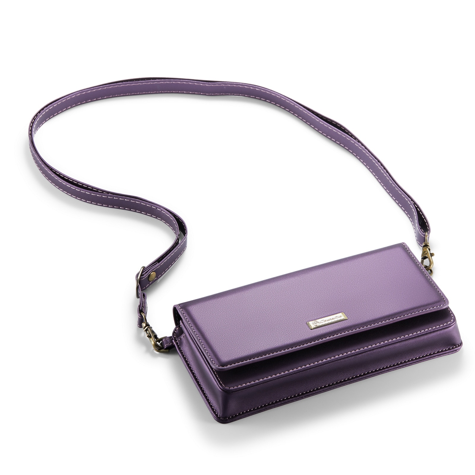 Universal Crossbody Brieftasche lila