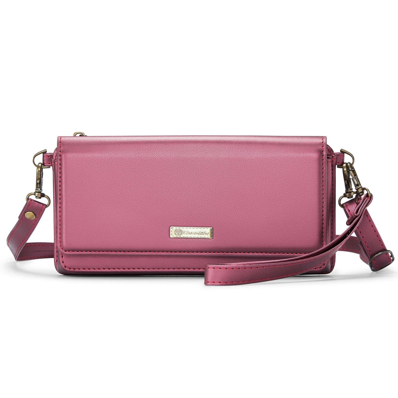 Universal Crossbody Brieftasche burgund