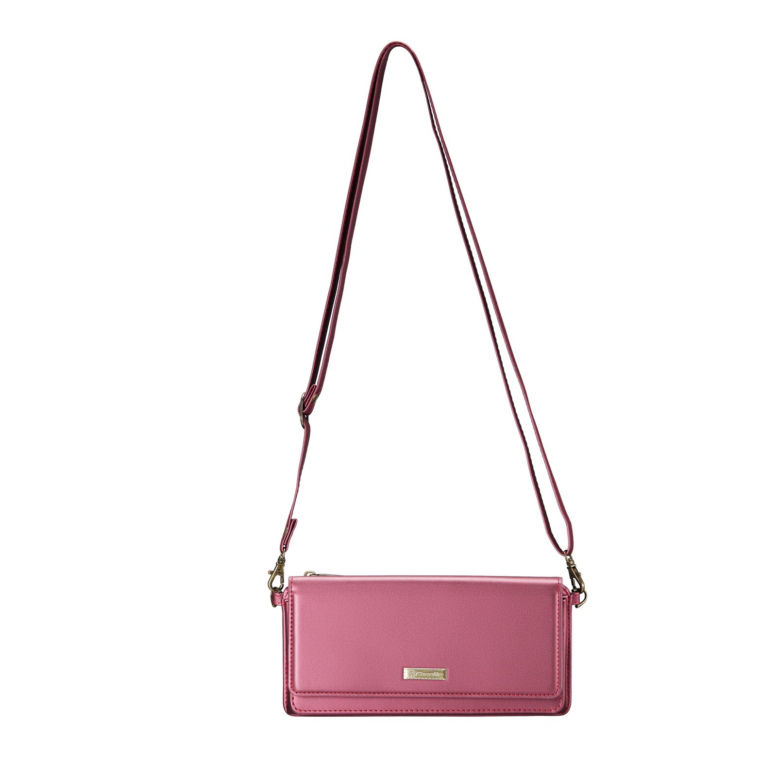 Universal Crossbody Brieftasche burgund