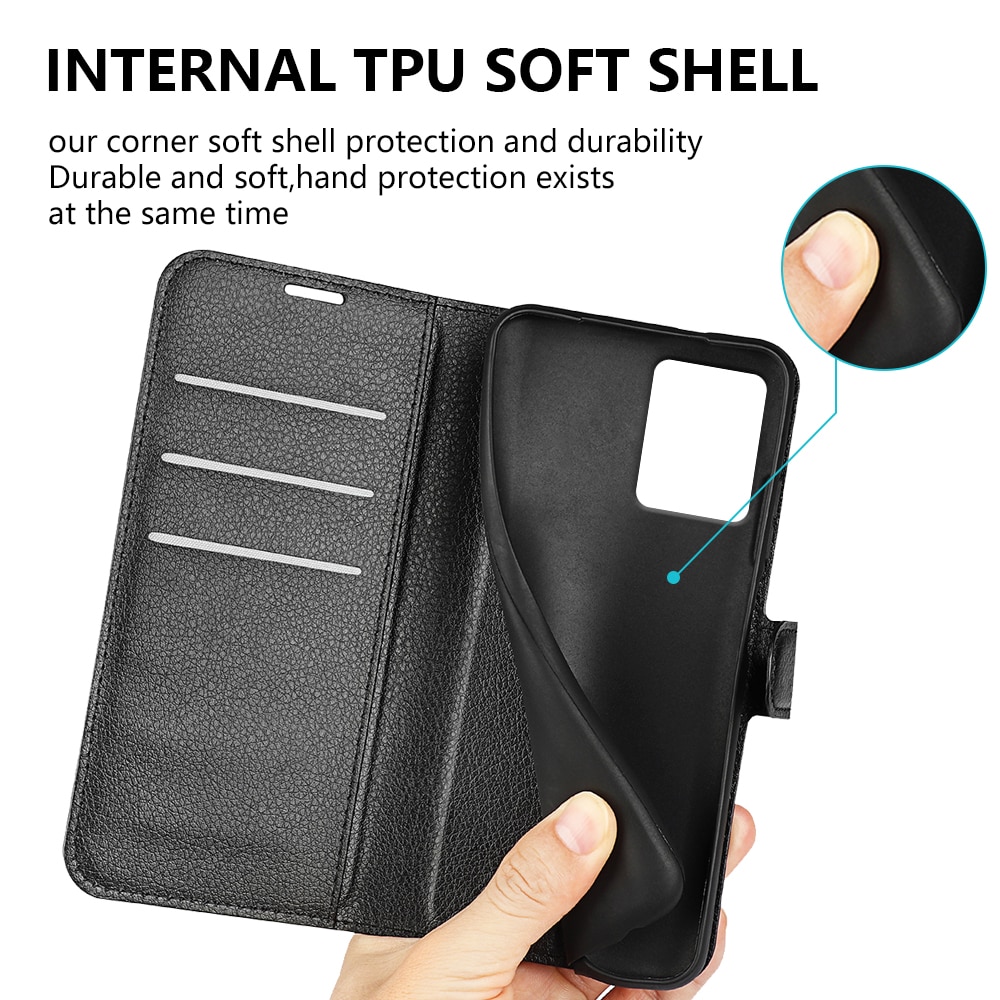 Motorola Moto G54 Handytasche Schwarz