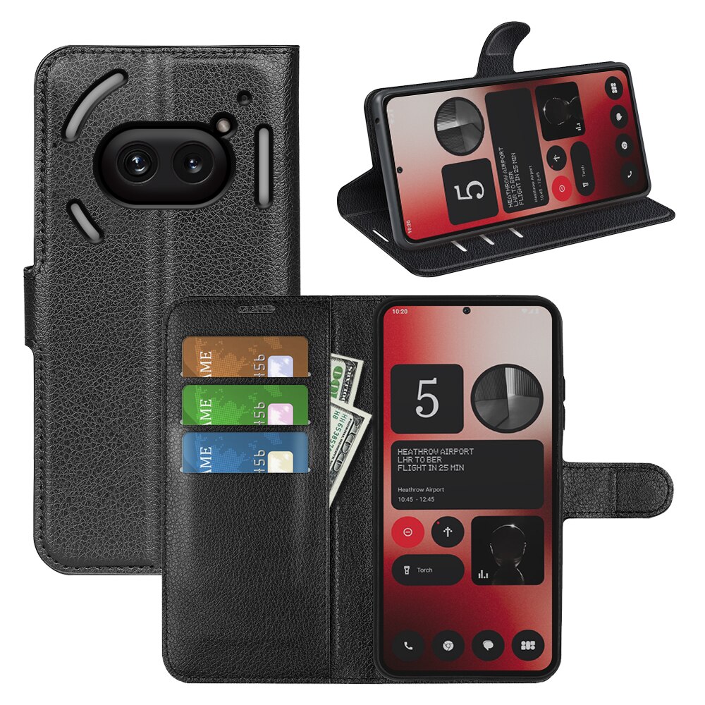 Nothing Phone 2a Handytasche Schwarz