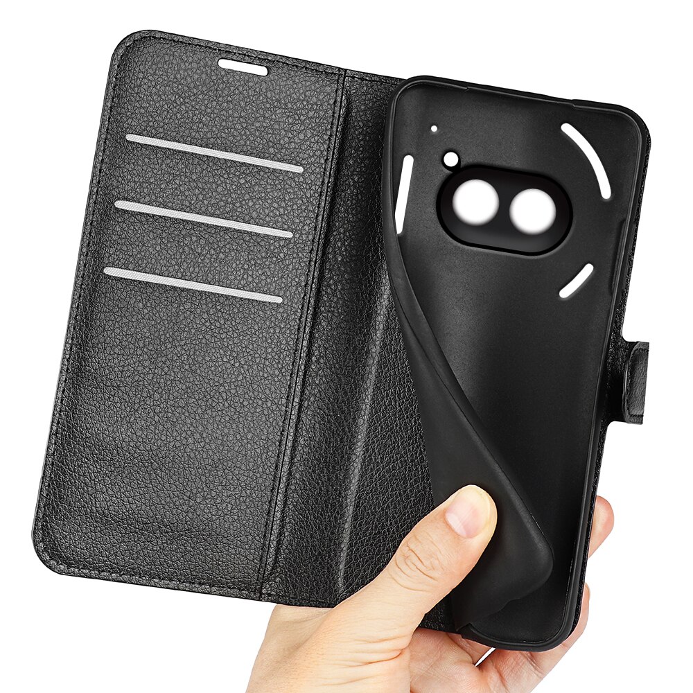 Nothing Phone 2a Handytasche Schwarz