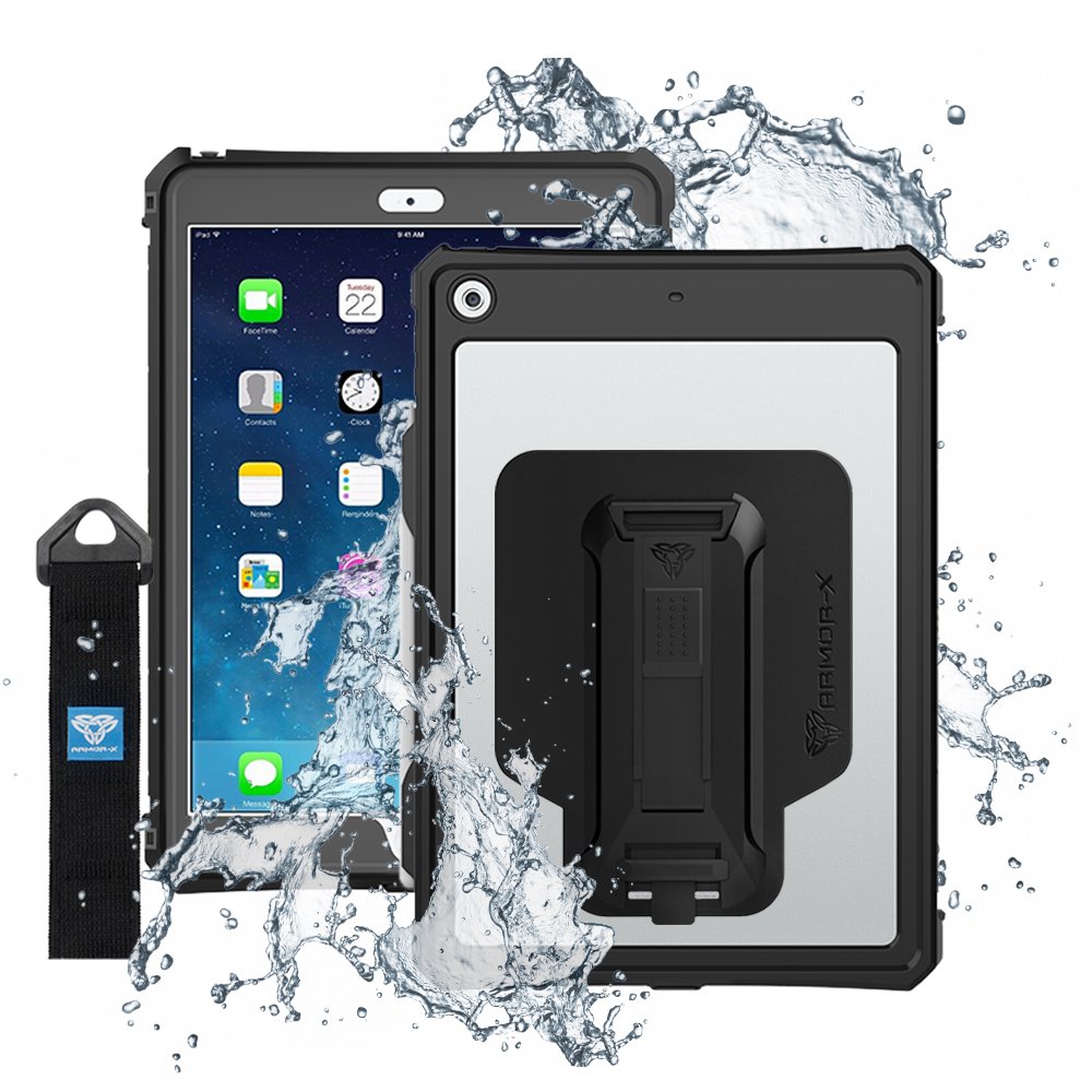 MX Waterproof Case iPad 10.2 8th Gen (2020) Clear/Black