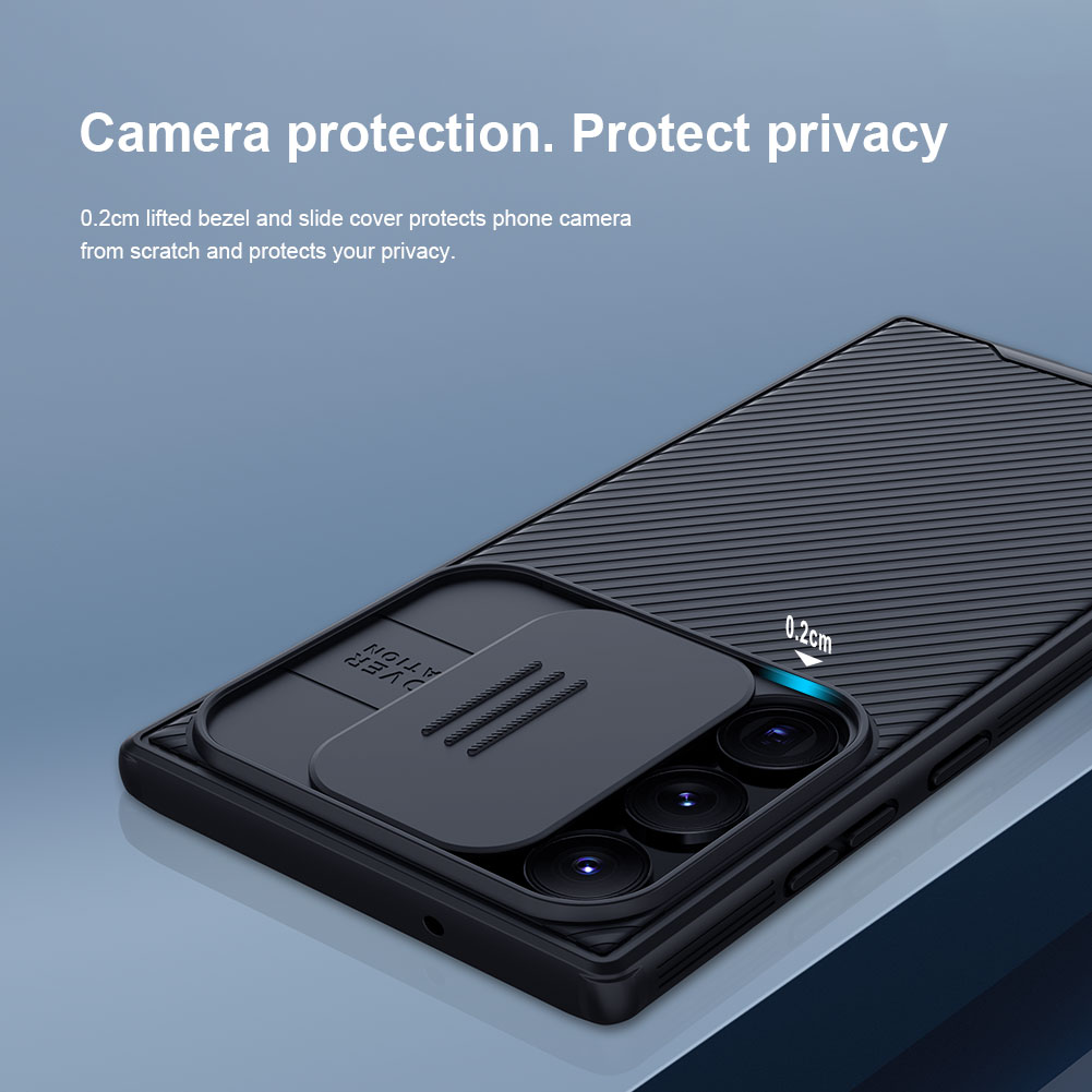 CamShield Hülle Samsung Galaxy S23 Ultra schwarz