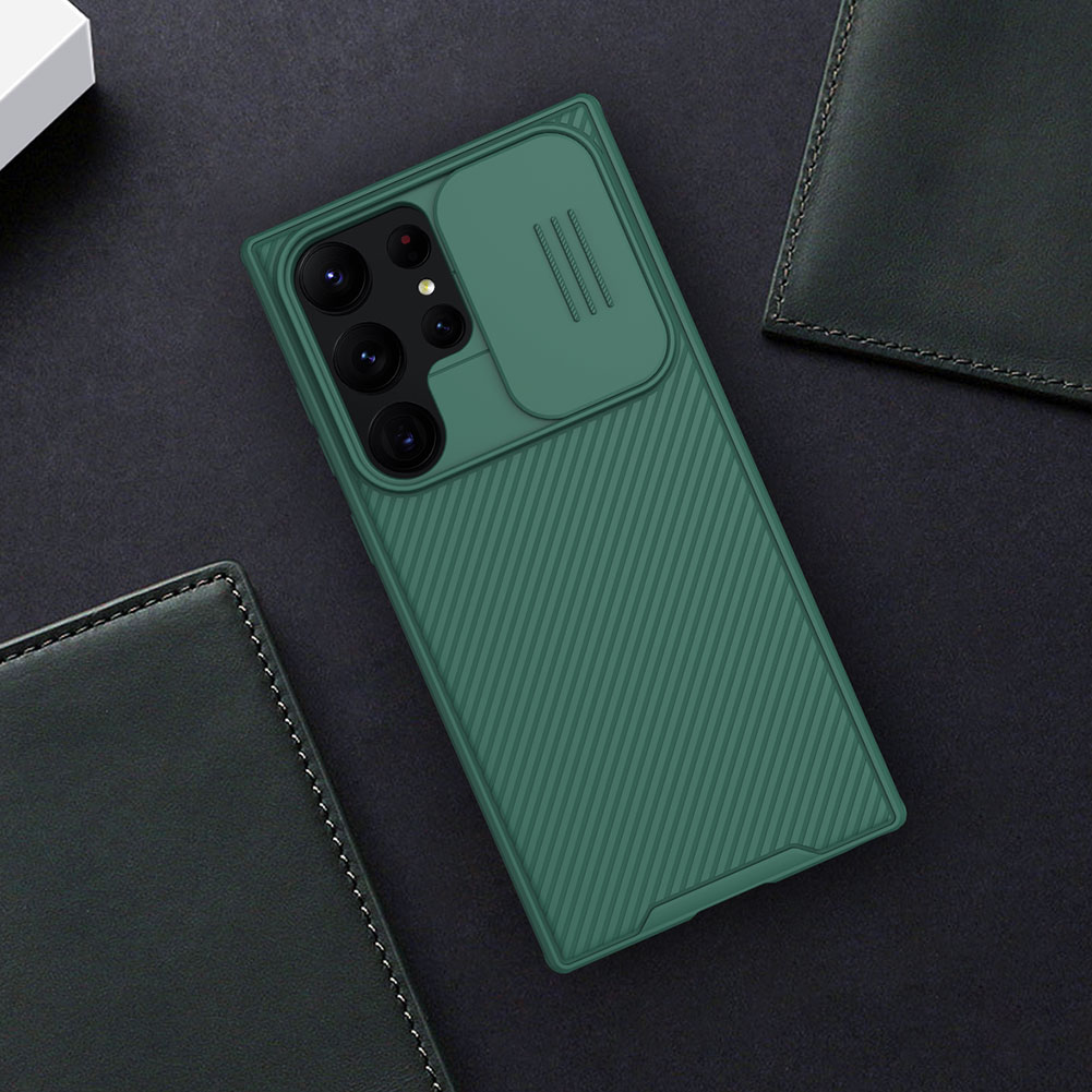 CamShield Hülle Samsung Galaxy S23 Ultra Grün