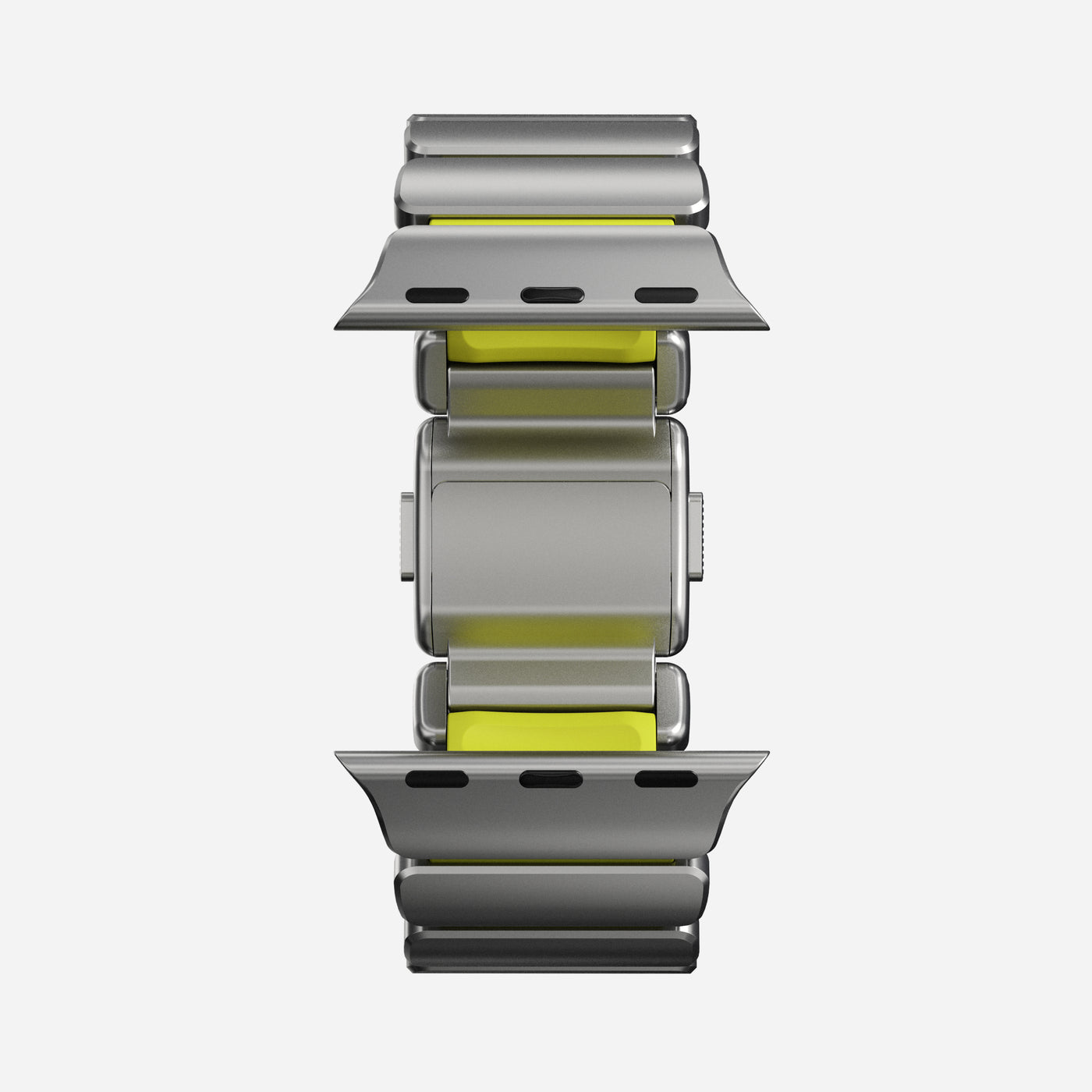 Stratos Band Apple Watch Series 9 45mm Natural Titanium - Volt