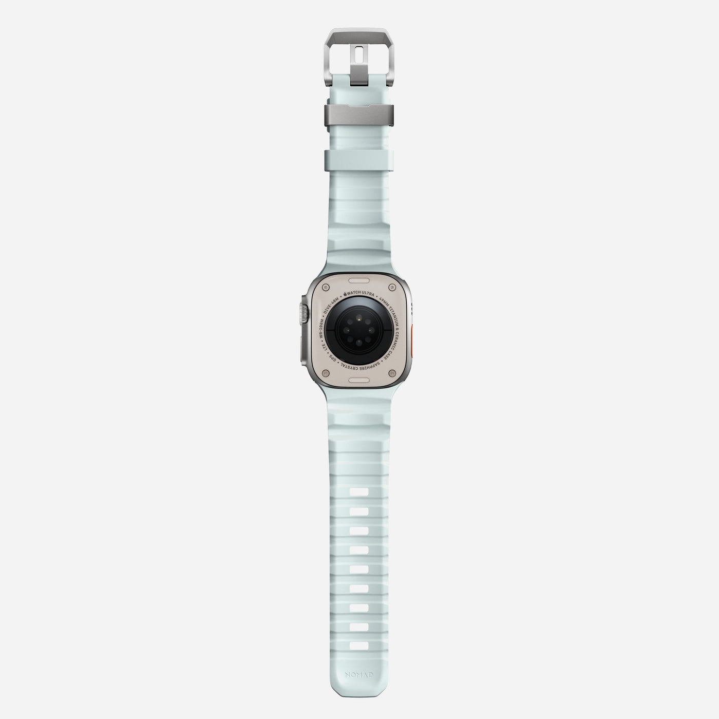 Apple Watch Series 7 45mm Rocky Point Band Icy Blue Glow (Black Hardware) - Limited edition