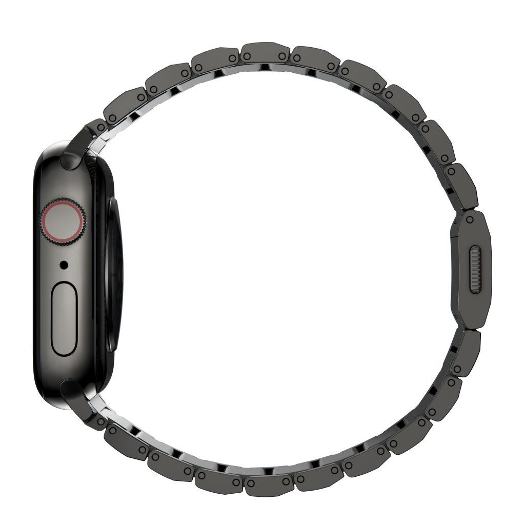 Steel Band Apple Watch 45mm Series 8 Graphite