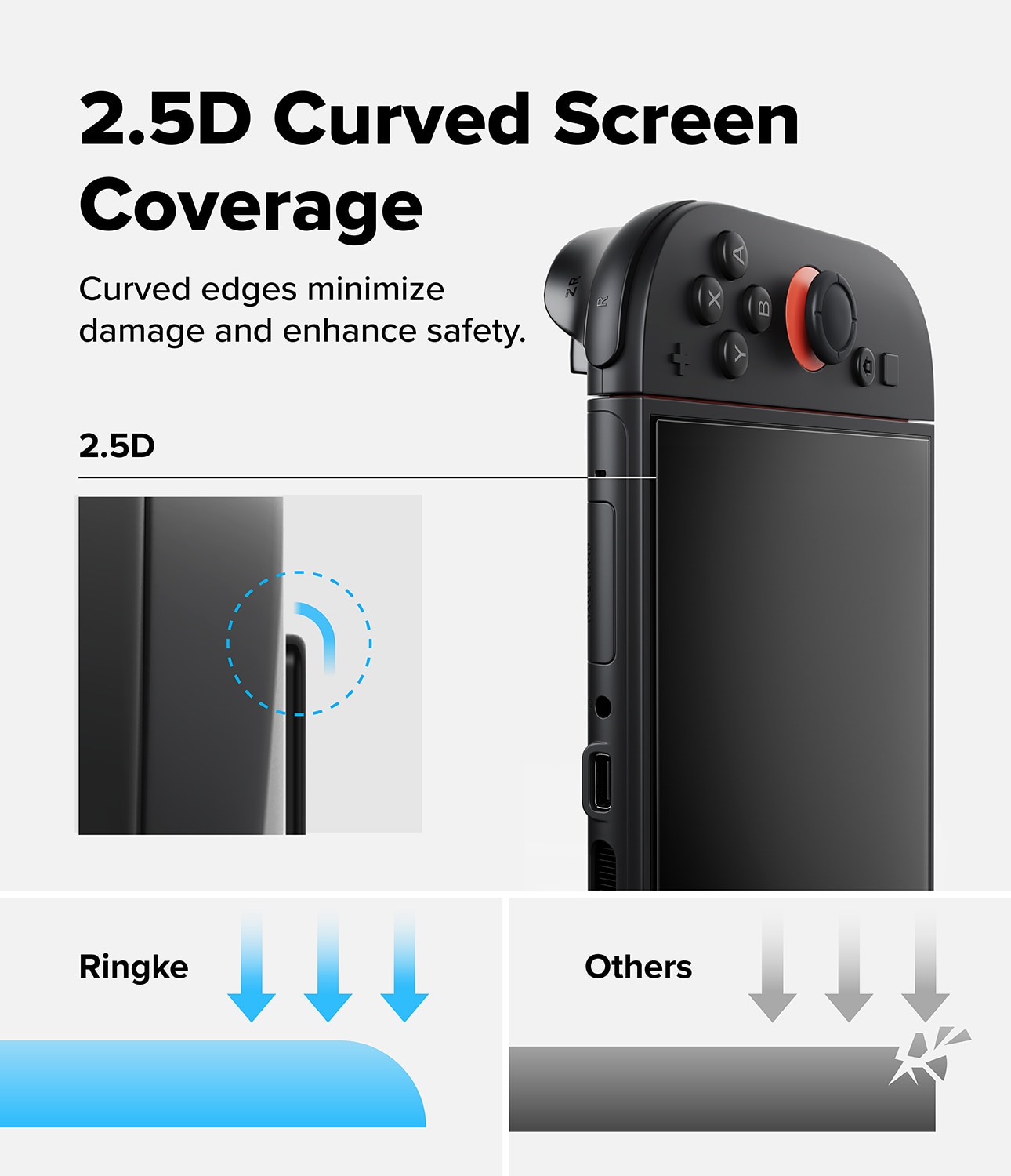 Easy Slide Glass (2 Stück) Nintendo Switch 2