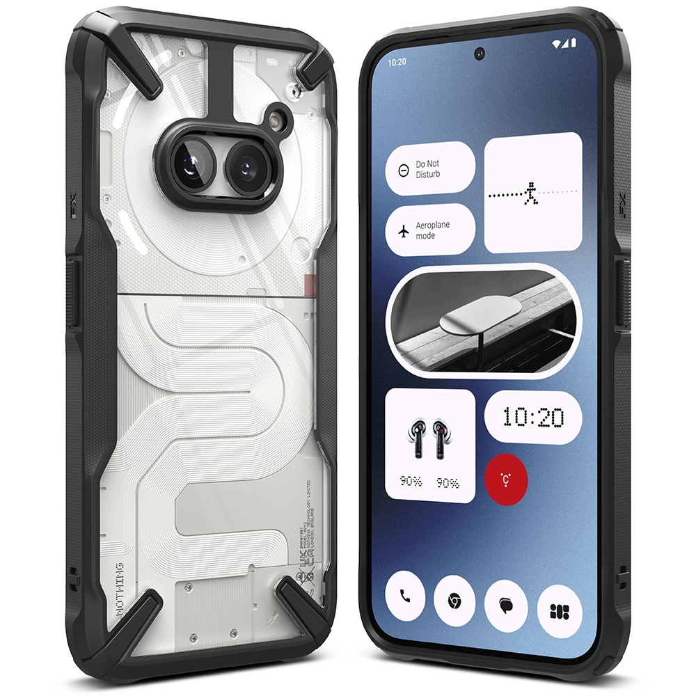 Fusion X Case Nothing Phone 2a schwarz