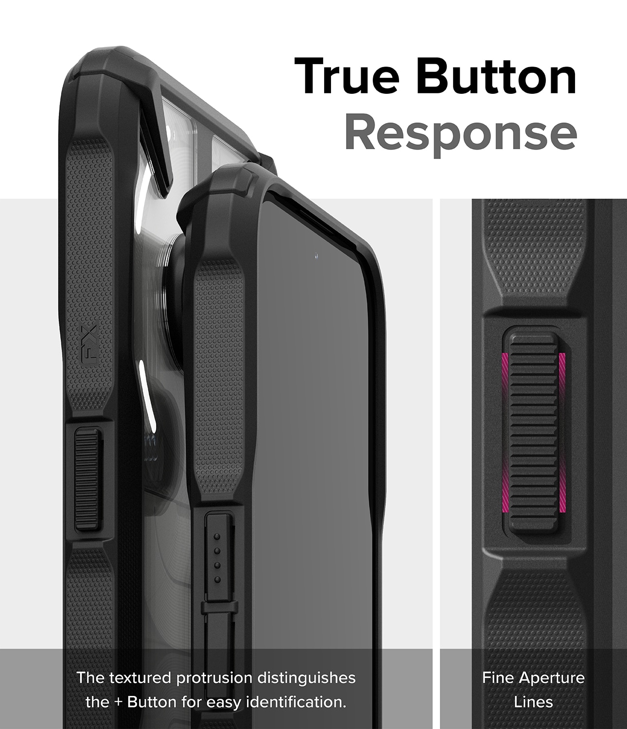 Fusion X Case Nothing Phone 2a schwarz