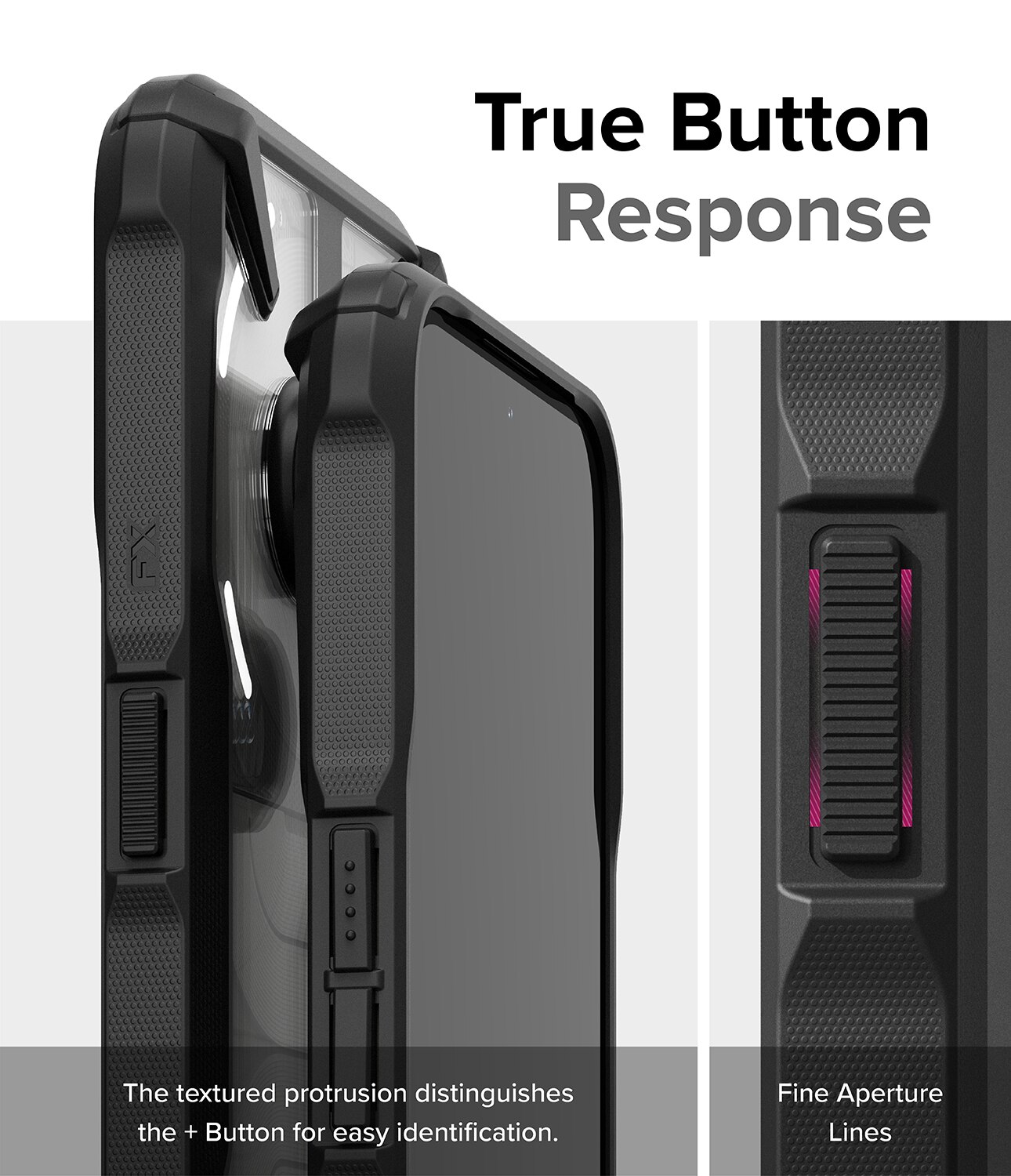 Fusion X Case Nothing Phone 2a schwarz