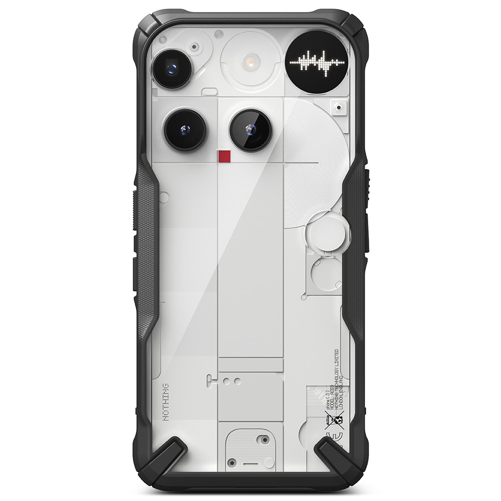 Fusion X Case Nothing Phone 3 Schwarz