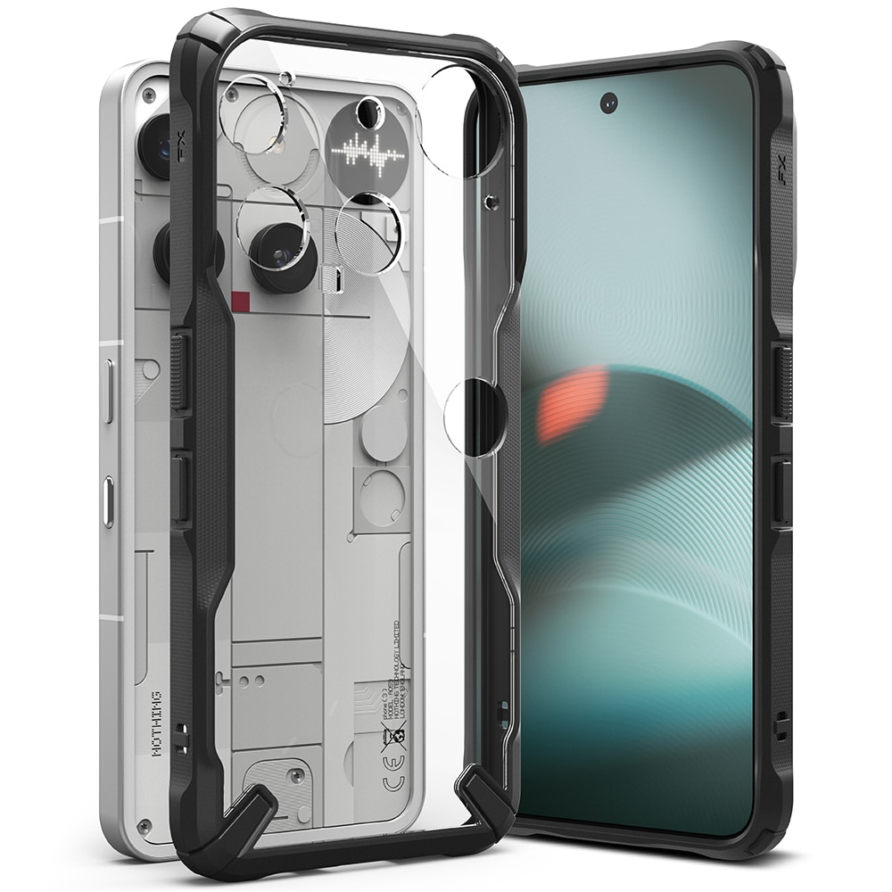 Fusion X Case Nothing Phone 3 Schwarz