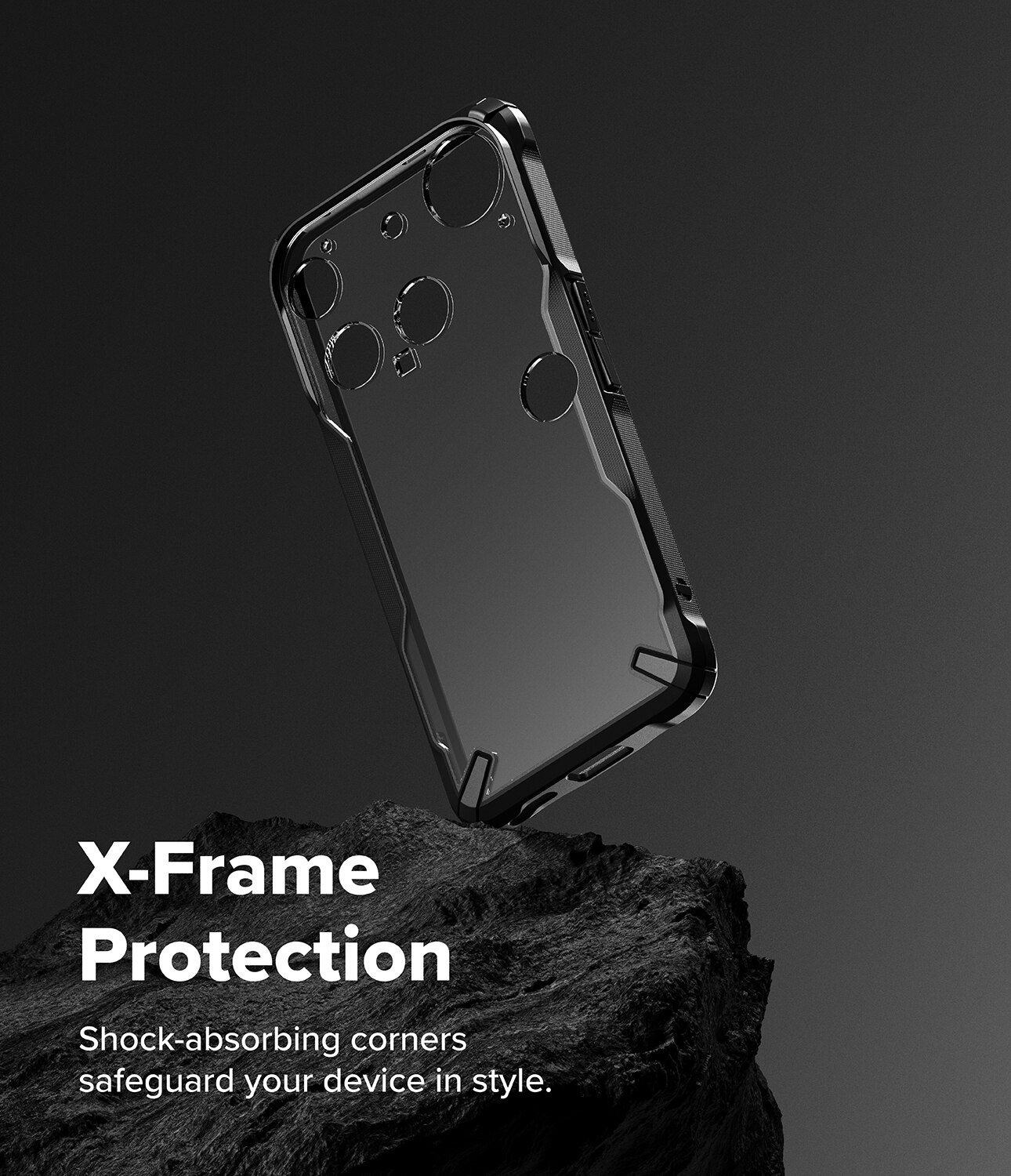 Fusion X Case Nothing Phone 3 Schwarz