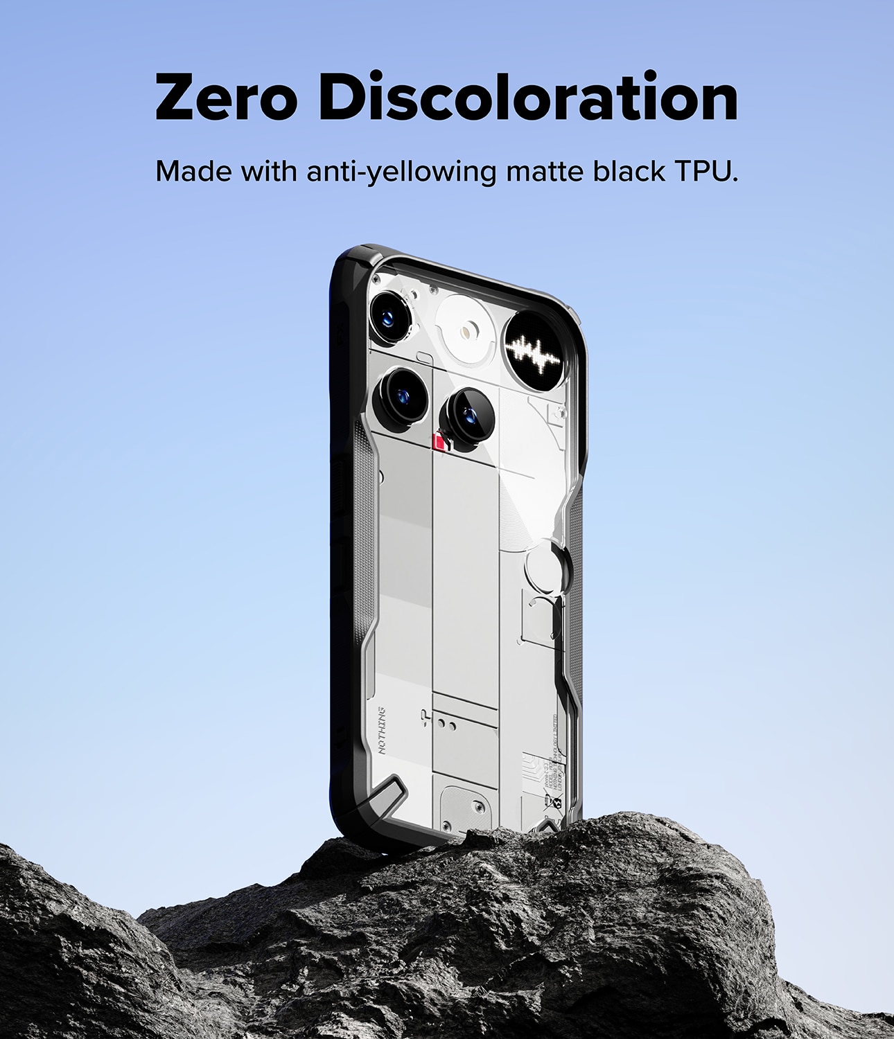 Fusion X Case Nothing Phone 3 Schwarz
