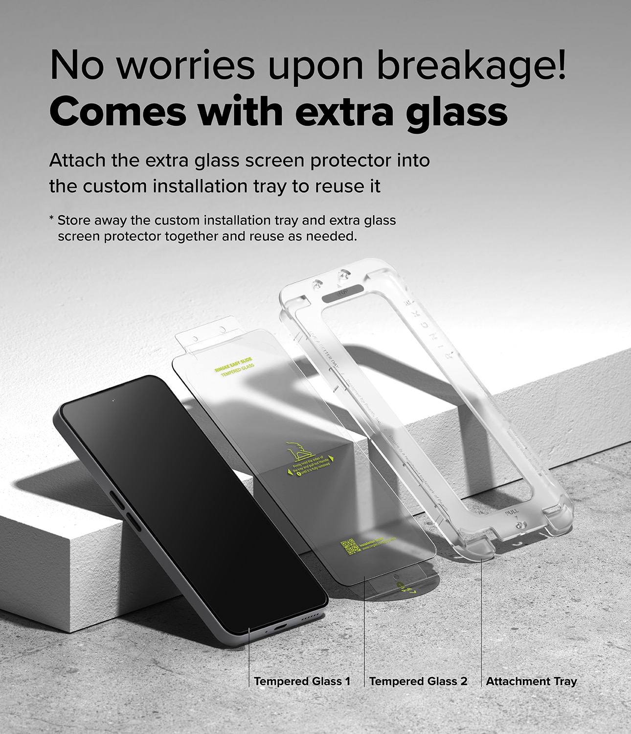 Easy Slide Glass (2 Stück) Nothing Phone 3a Pro