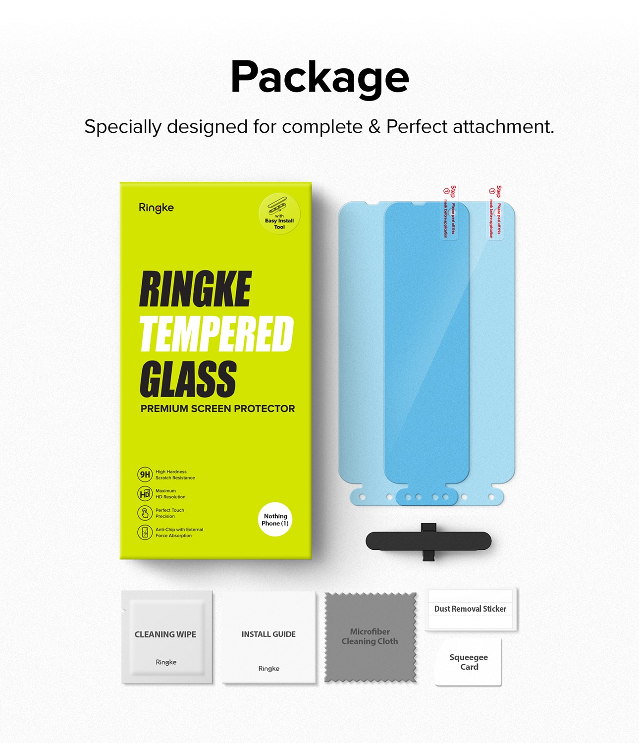 Screen Protector Glass (2 Stück) Nothing Phone (1)