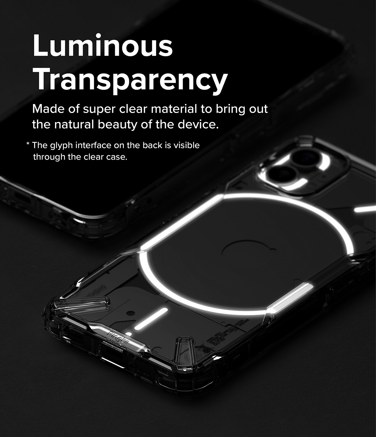 Fusion X Case Nothing Phone 1 Transparent