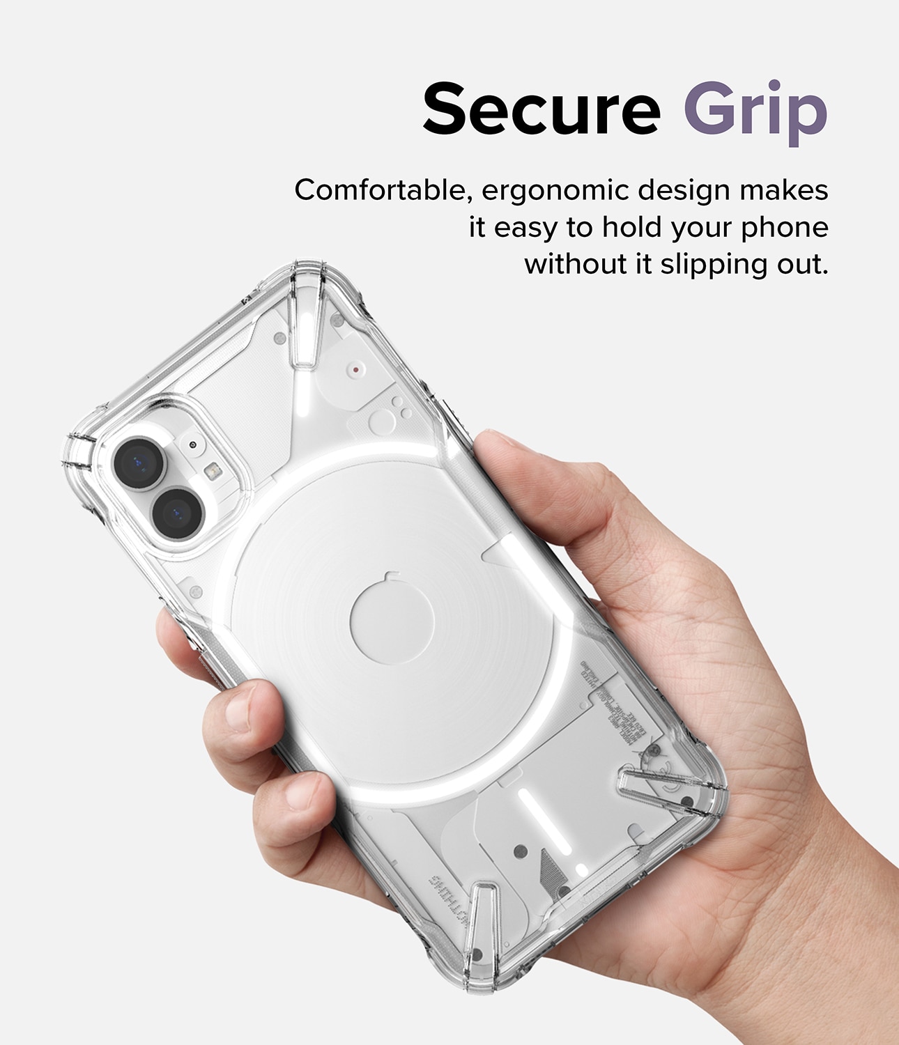 Fusion X Case Nothing Phone 1 Transparent
