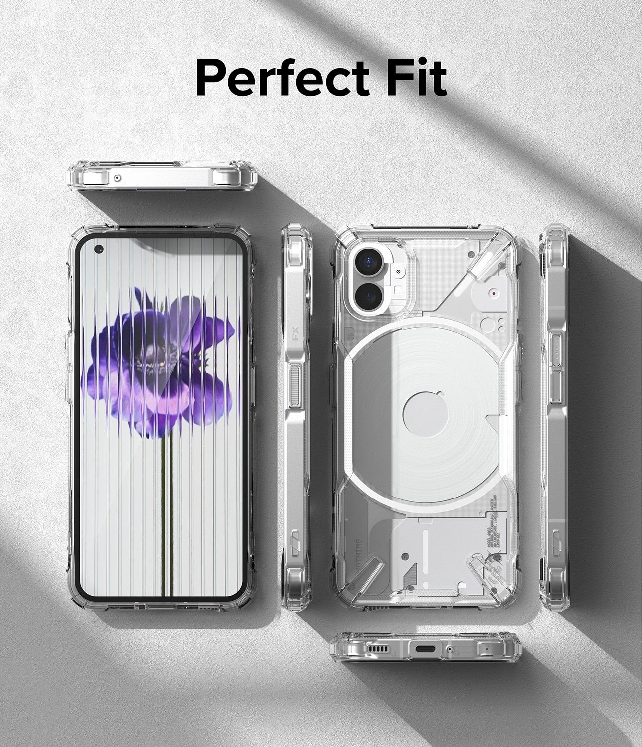 Fusion X Case Nothing Phone 1 Transparent