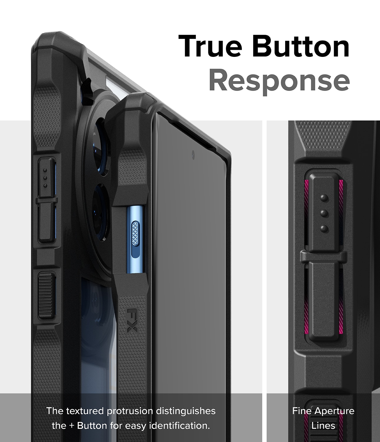 Fusion X Case OnePlus 12R schwarz
