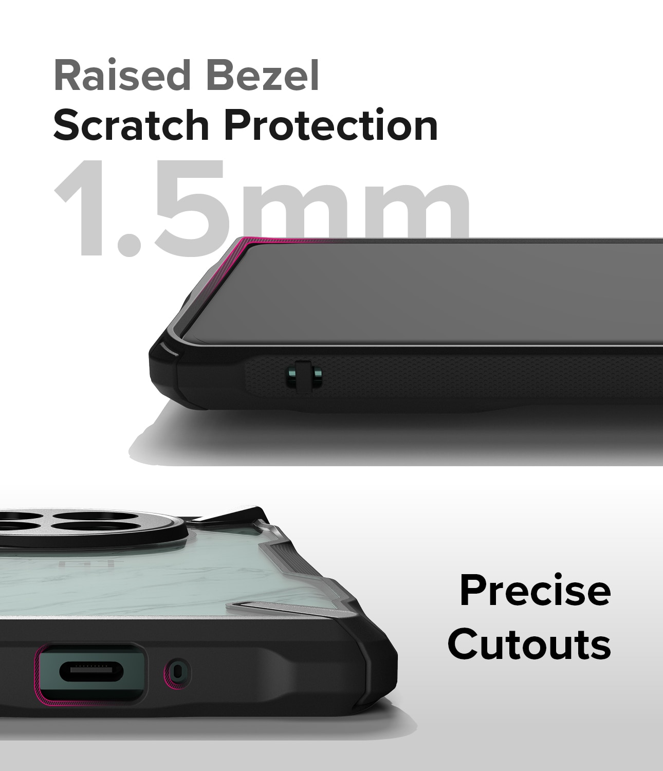 Fusion X Case OnePlus 12 schwarz