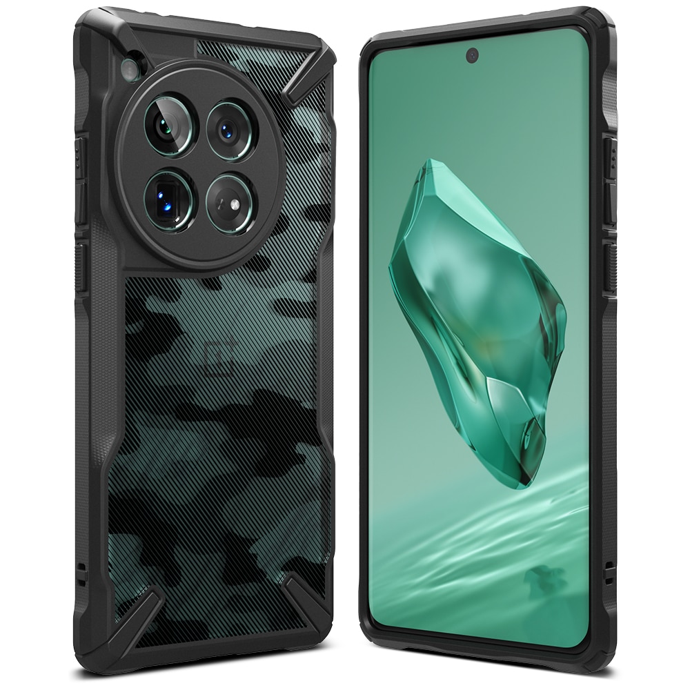 Fusion X Case OnePlus 12 Camo Black