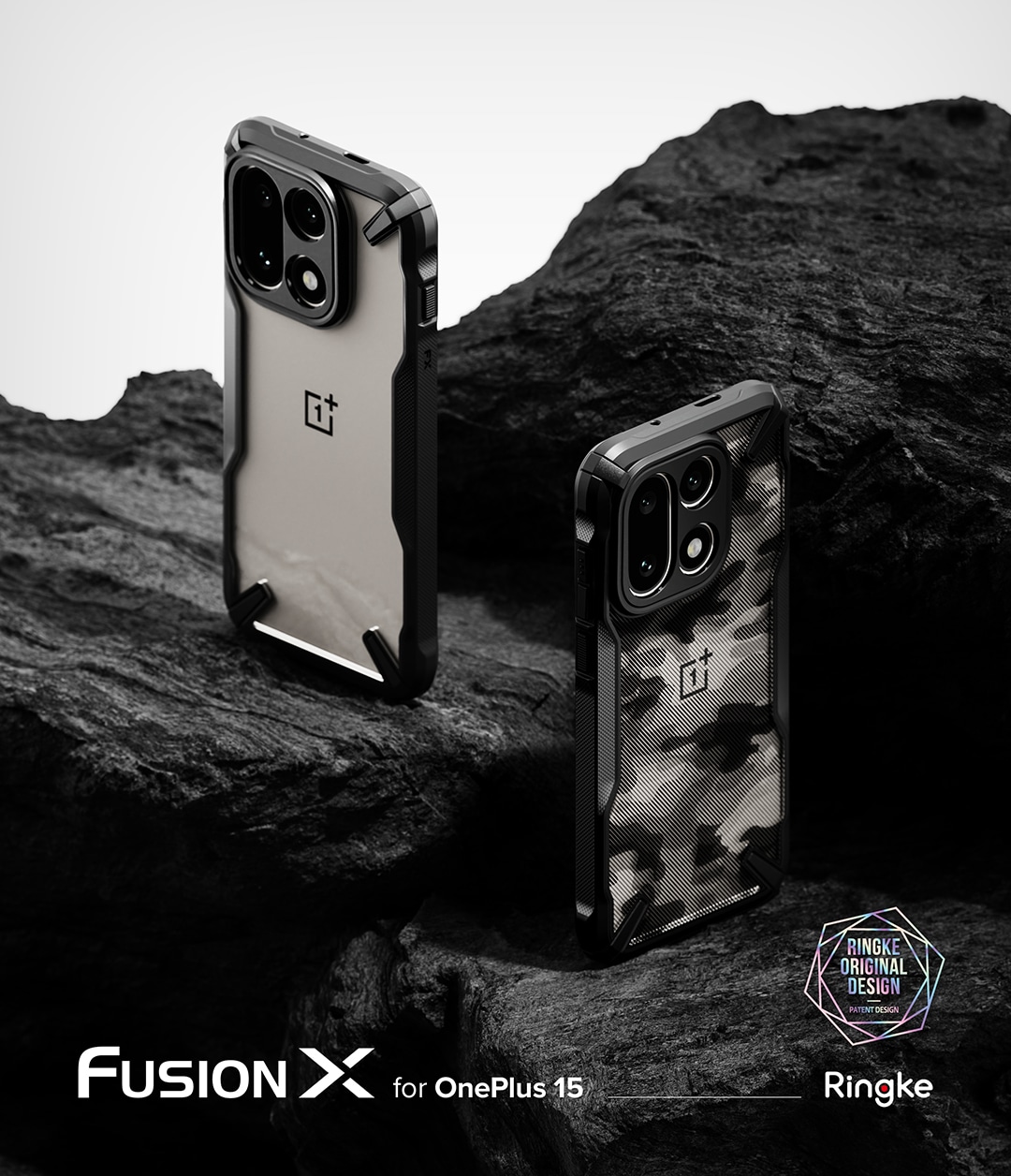 Fusion X Case  OnePlus 15 Schwarz