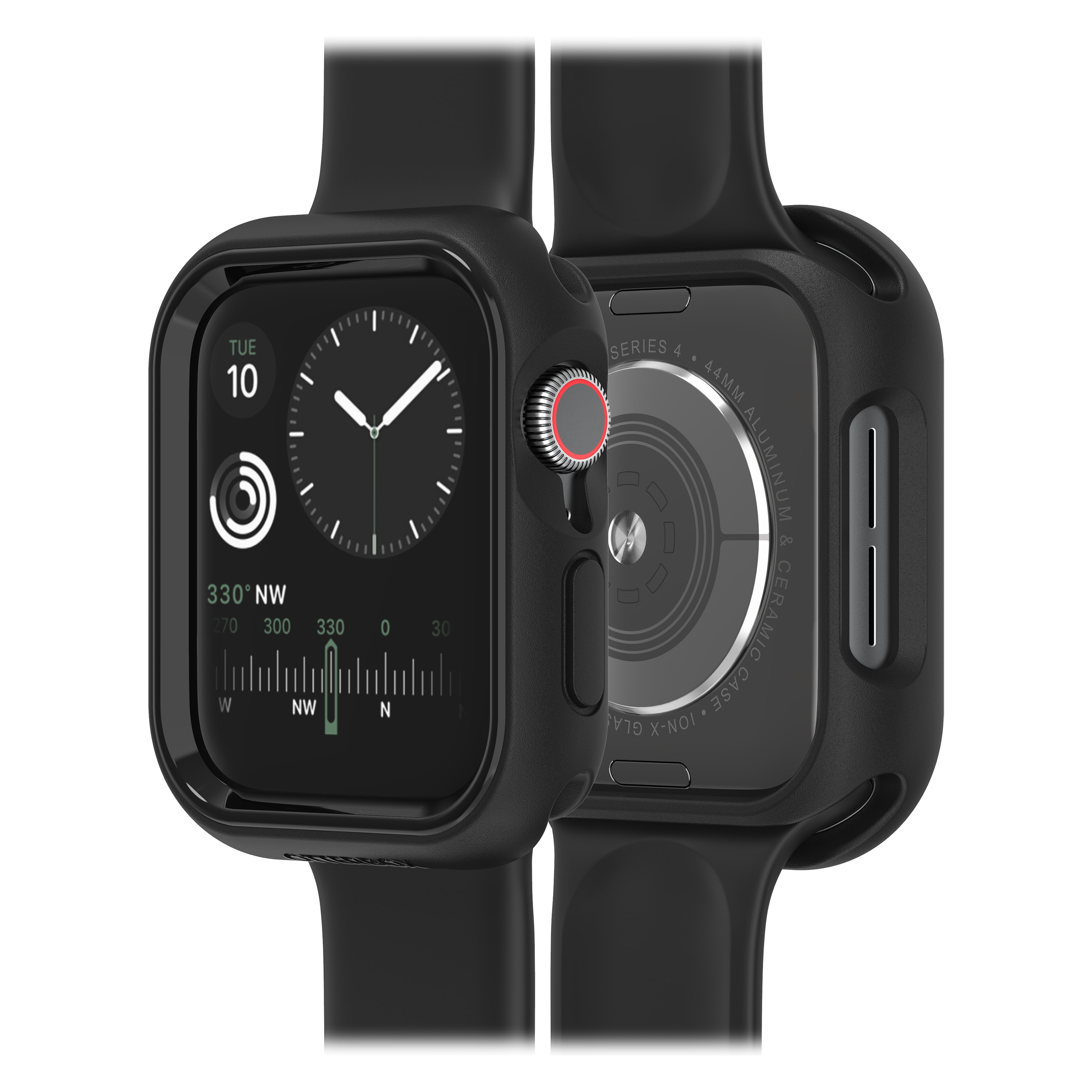 Exo Edge Hülle Apple Watch 44mm schwarz
