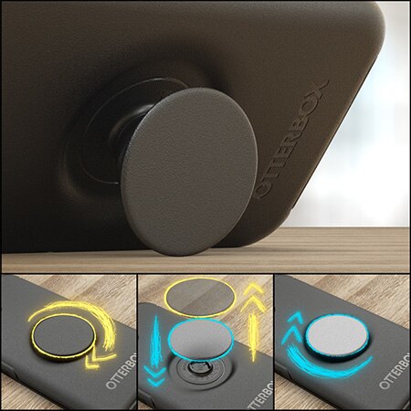 Otter+Pop Symmetry Case Samsung Galaxy S21 Plus Black