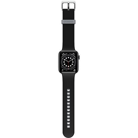 Armband Apple Watch 45mm Series 7 Schwarz/Grau (Pavement)