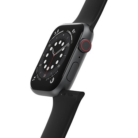 Armband Apple Watch 45mm Series 7 Schwarz/Grau (Pavement)