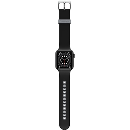 Armband Apple Watch 38mm Schwarz/Grau (Pavement)