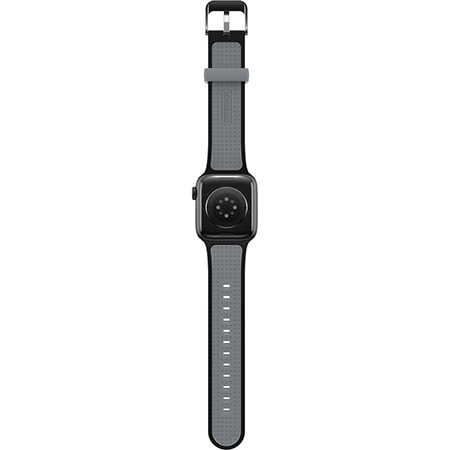 Armband Apple Watch 41mm Series 7 Schwarz/Grau (Pavement)