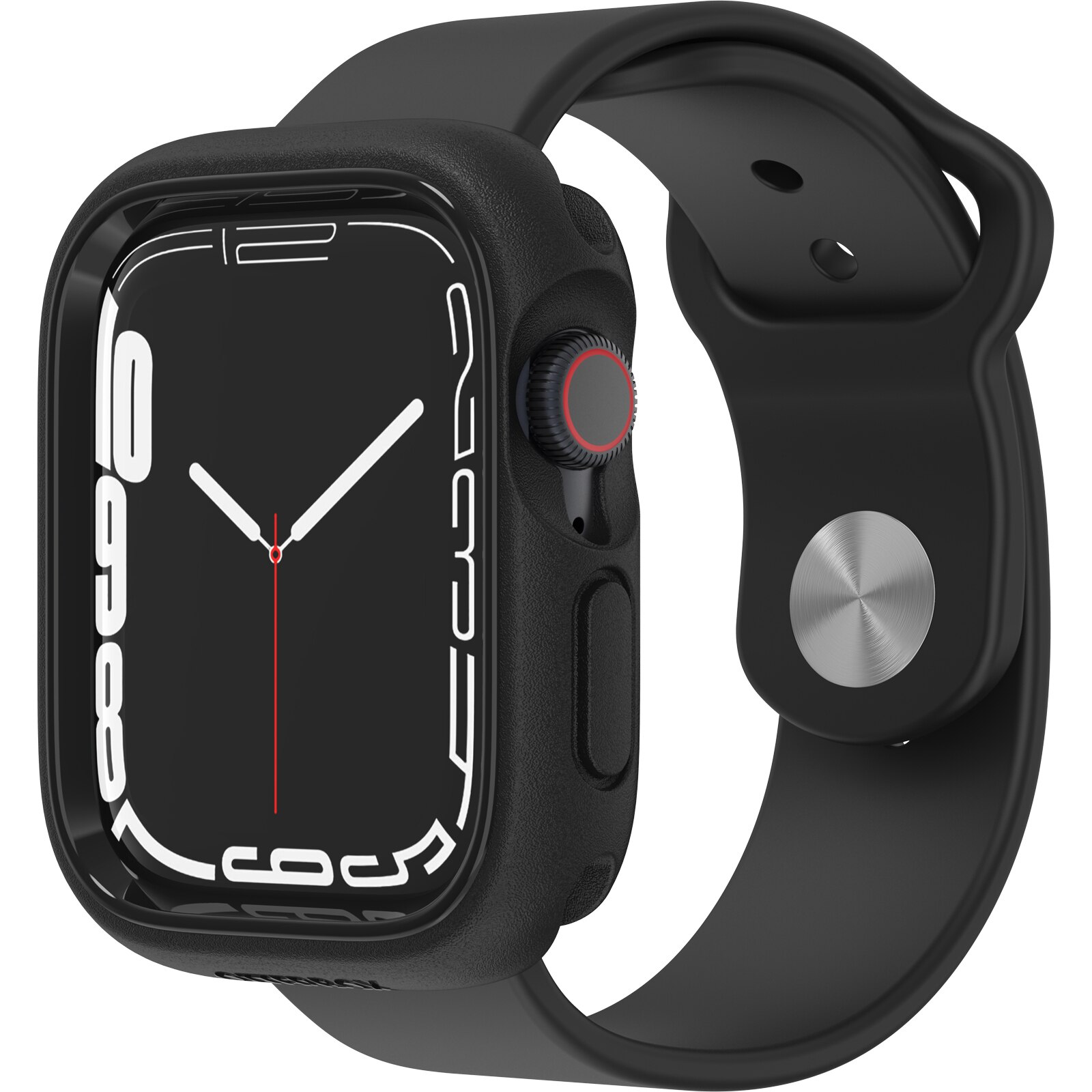 Exo Edge Hülle Apple Watch 45mm Series 8 Schwarz