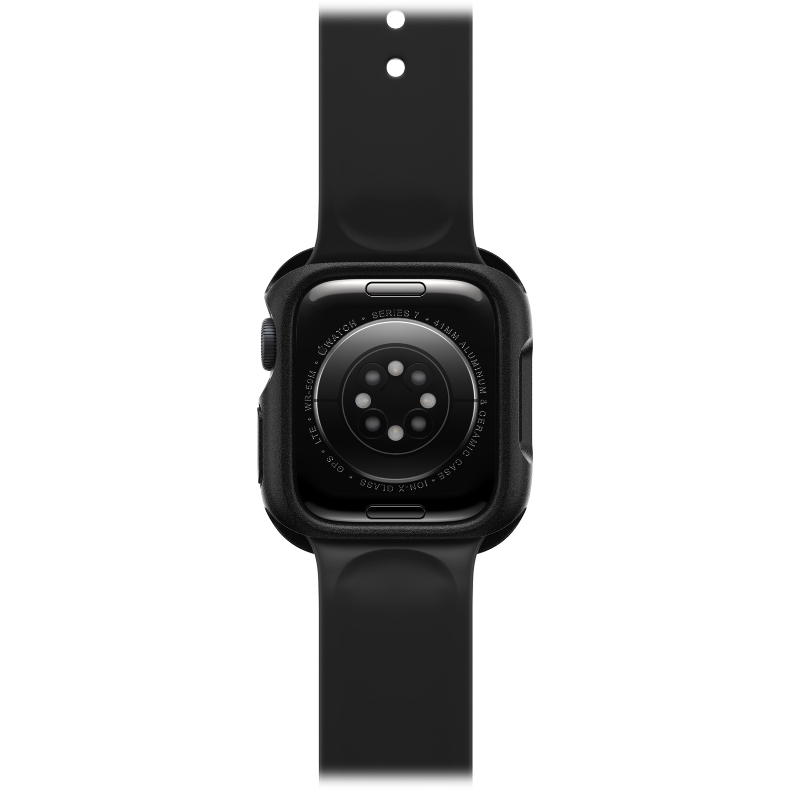Exo Edge Hülle Apple Watch 41mm Series 8 Schwarz