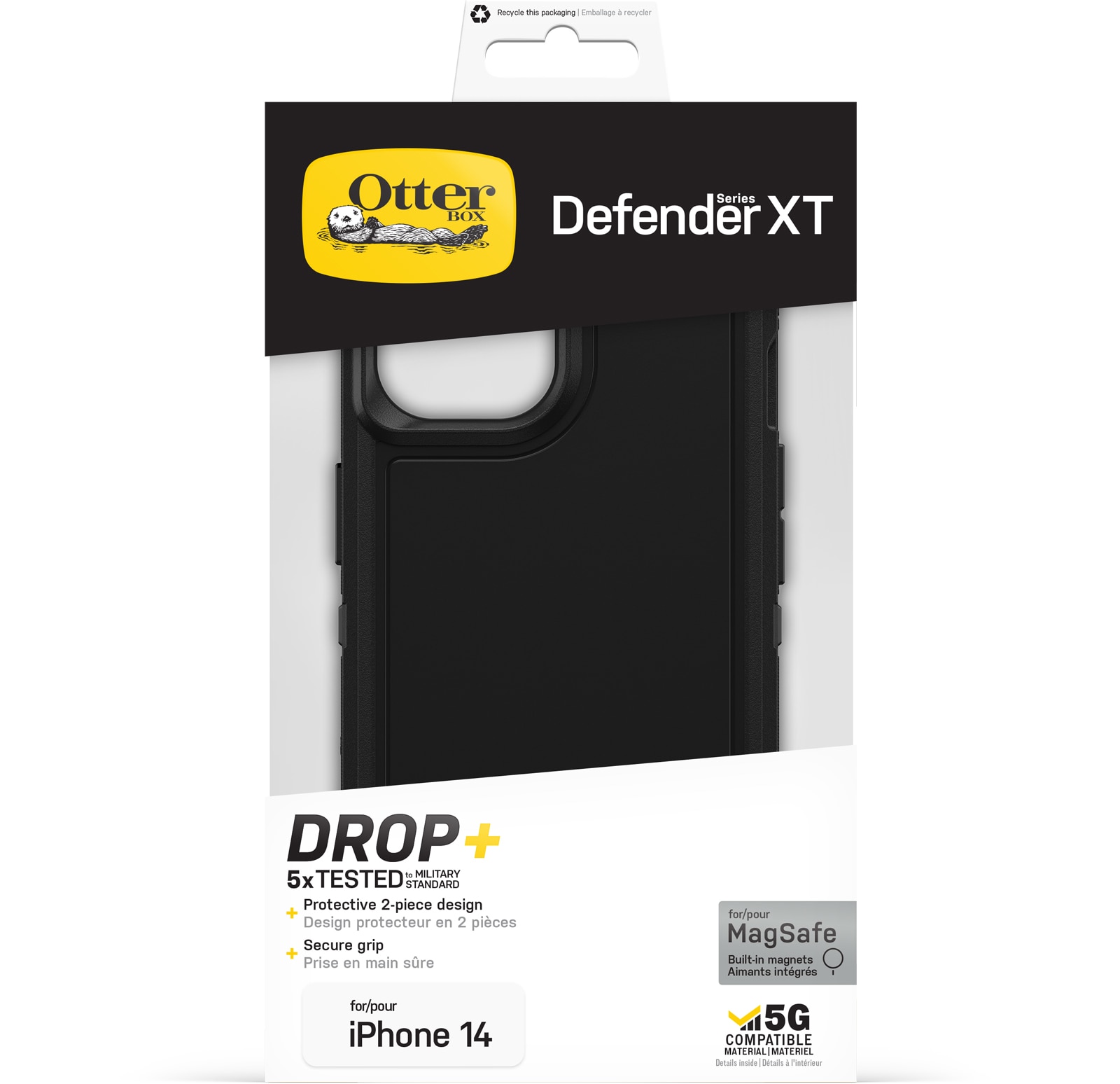 Defender XT Hülle iPhone 13 Schwarz