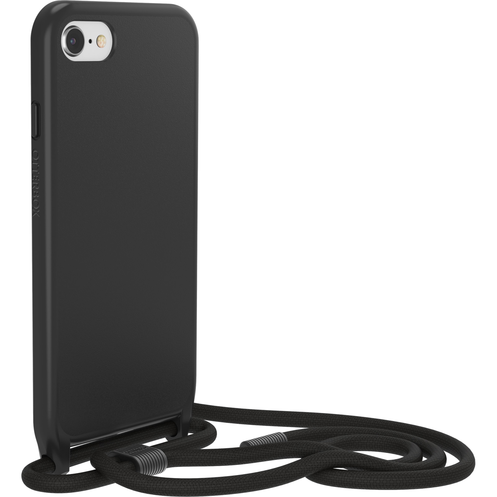 React Necklace Hülle iPhone SE (2020) schwarz