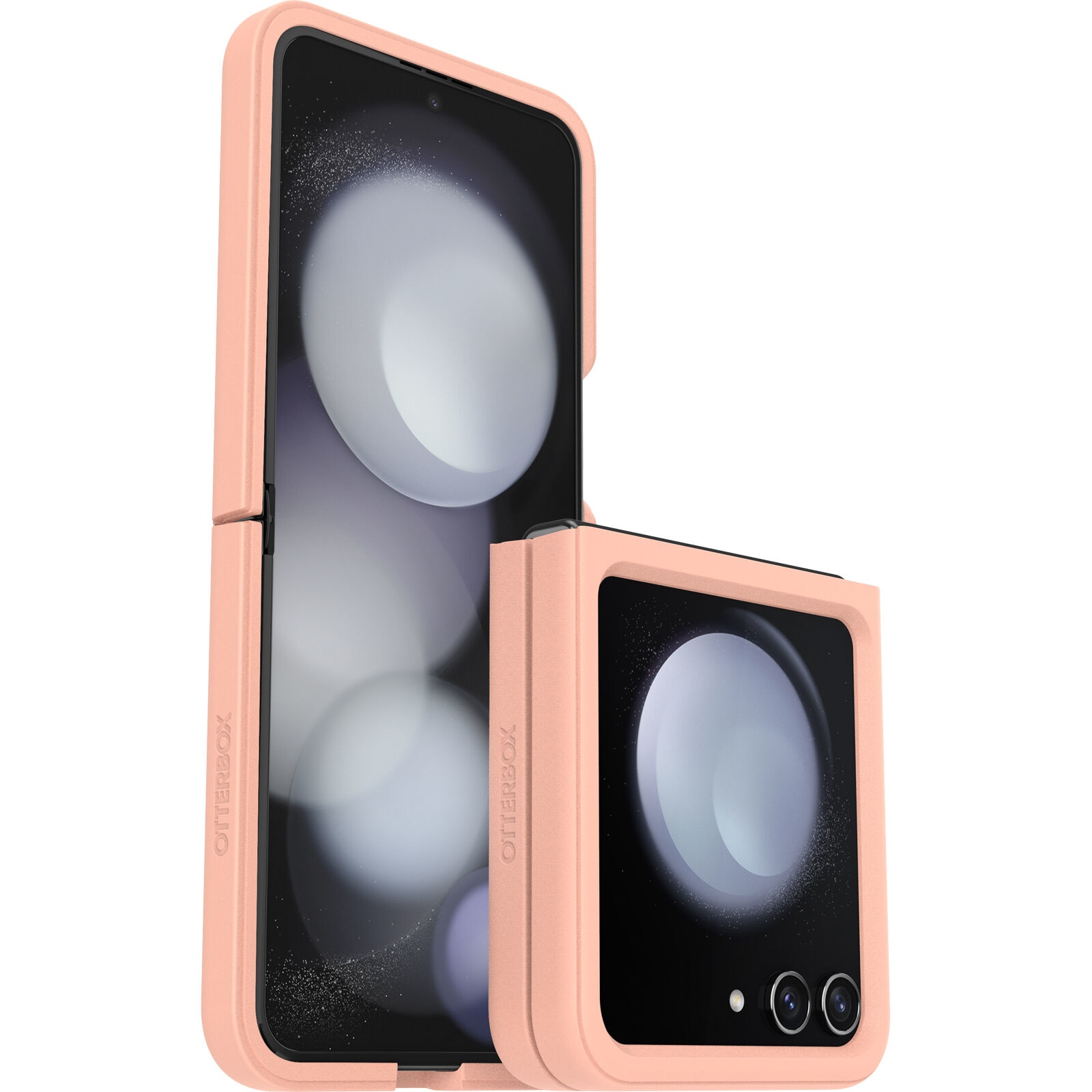 Thin Flex Hülle Samsung Galaxy Flip 5 Sweet Peach/Stardust